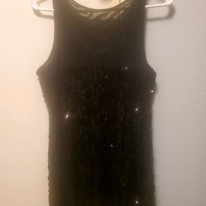 Express black mini dress